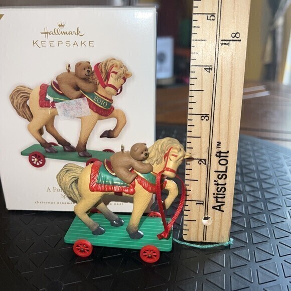 Hallmark A Pony for Christmas 2010 Special Edition Ornament Premier Limited - Picture 3 of 5